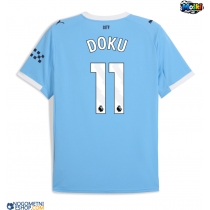 Moški Nogometni dresi Manchester City Jeremy Doku #11 Domači 2025-26 Kratek Rokav